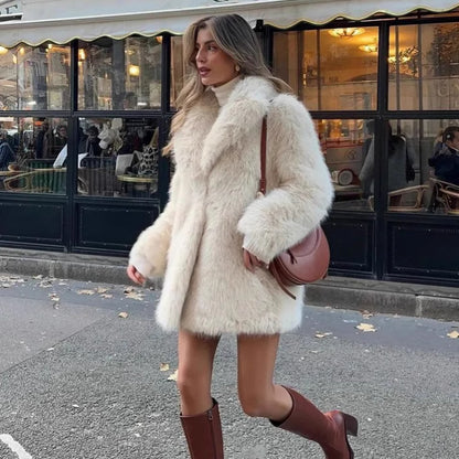 Faux Fur Coat