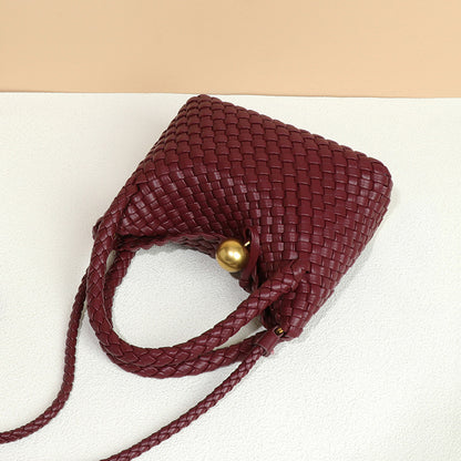 Luxury Crossbody Woven Clutch